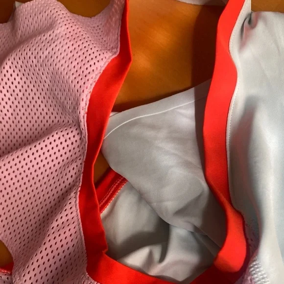 Nike Women's - White with Pink and Orange Accents - Picture 5 of 10